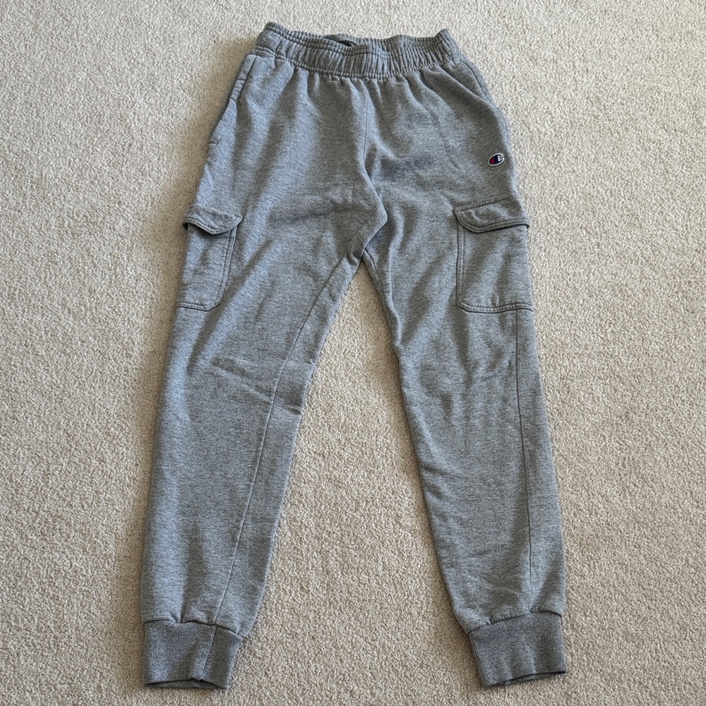 Champion Men's Gray Cargo Joggers